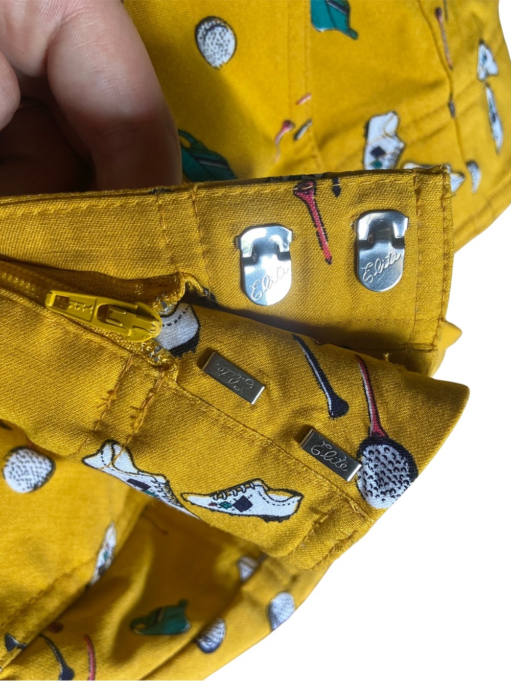 Izod Yellow Golf Capris - Picture 5 of 5